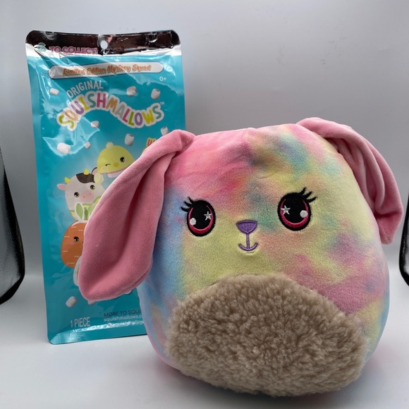 Squishmallows Bop The Bunny- 8”Mystery Squad 2022 - Opened Plush Doll Toy - Picture 7 of 7